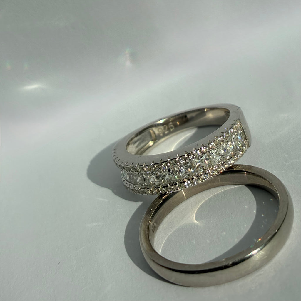 Aura Silver 925 CZ Ring