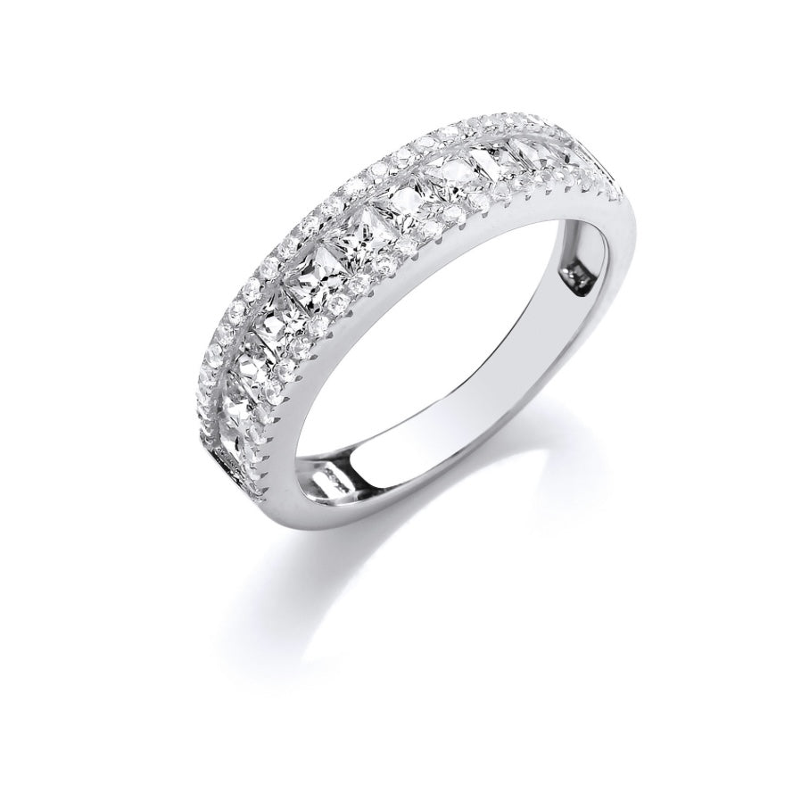 Aura Silver 925 CZ Ring